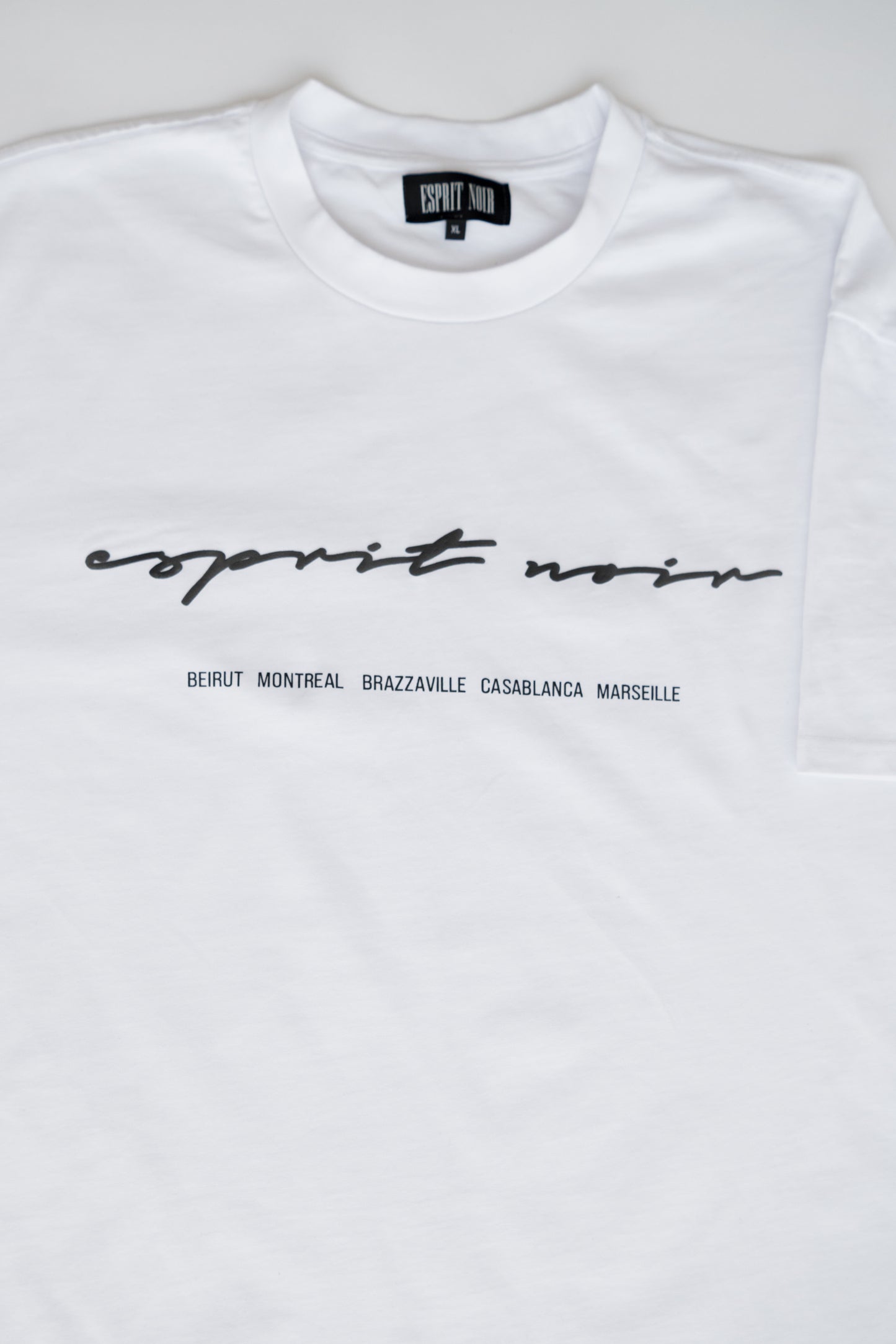 White Signature logo T-Shirt